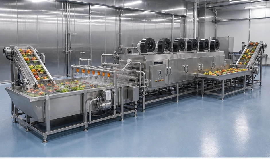 Fruit and Vegetable Washing and Drying Line product image 2
