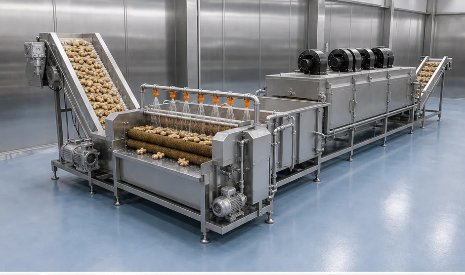 Ginger Washing and Drying Line product image 2
