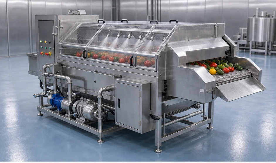 High Pressure Fruit and Vegetable Cleaning Machine product image 2