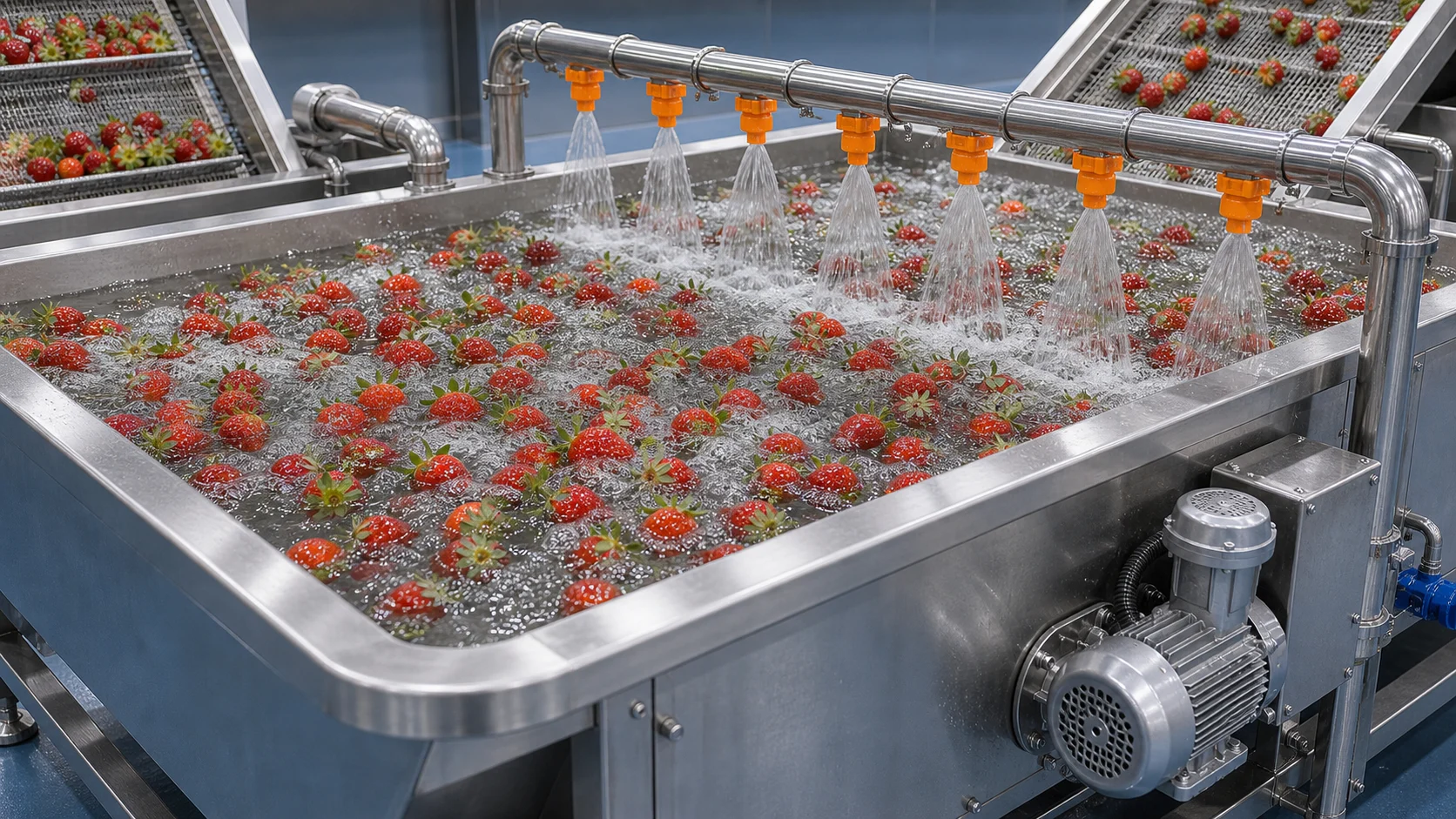 Industrial Strawberry Washing Machine product image 3