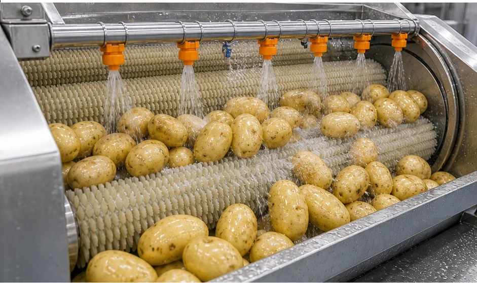 Potato Washing and Peeling Machine product image 3