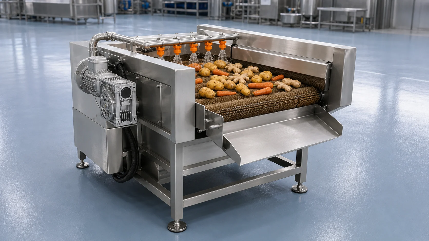 Root Vegetable Peeling Machine