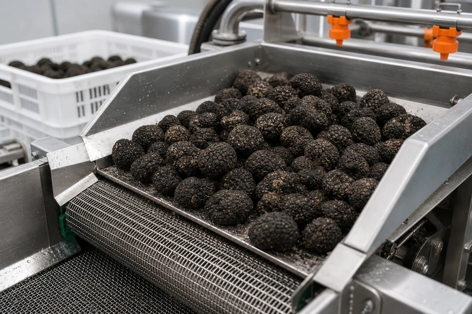Australia 200kg/h Black Truffle Washing and Drying Line