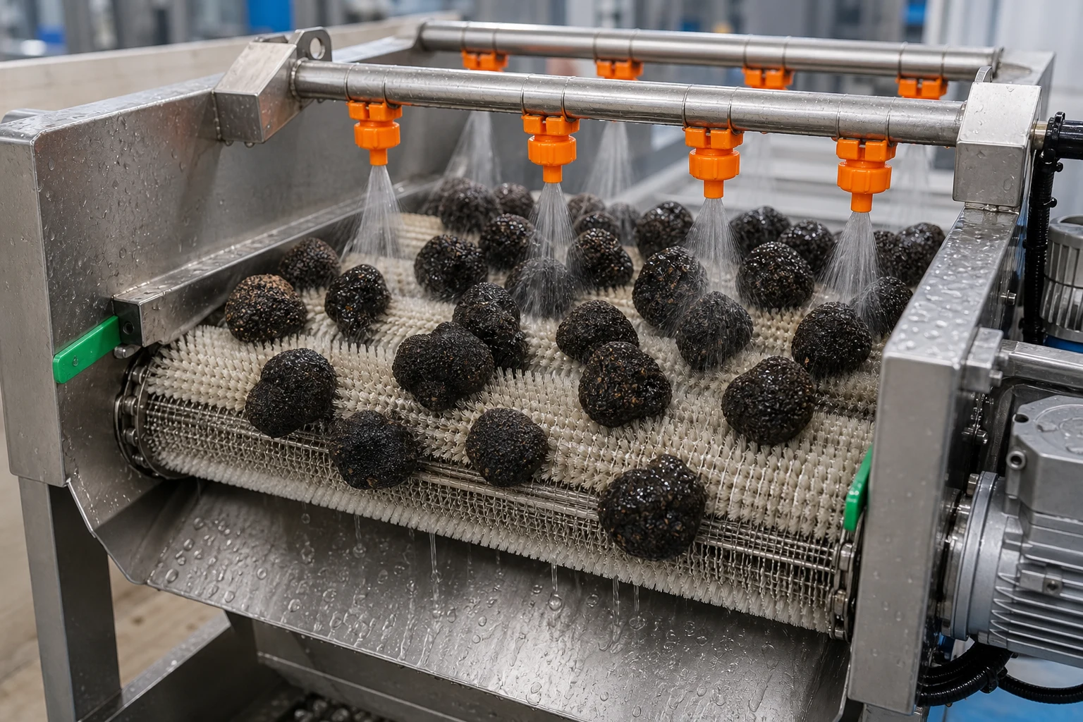 Australia 200kg/h Black Truffle Washing and Drying Line