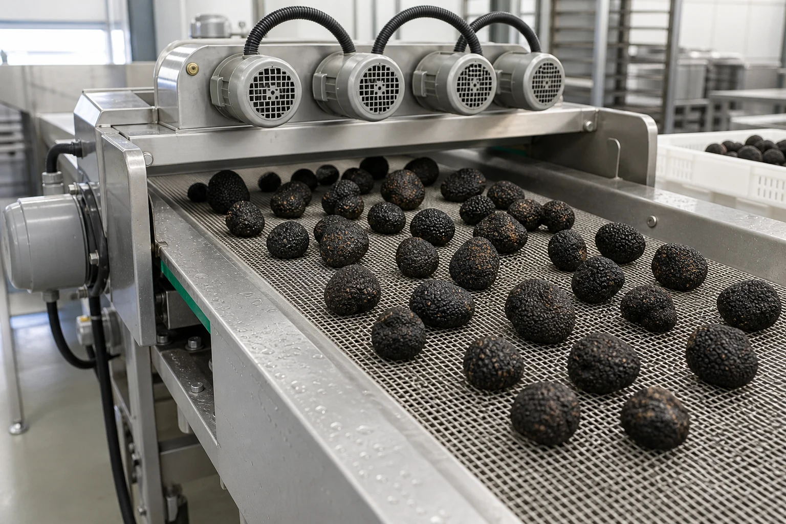 Australia 200kg/h Black Truffle Washing and Drying Line