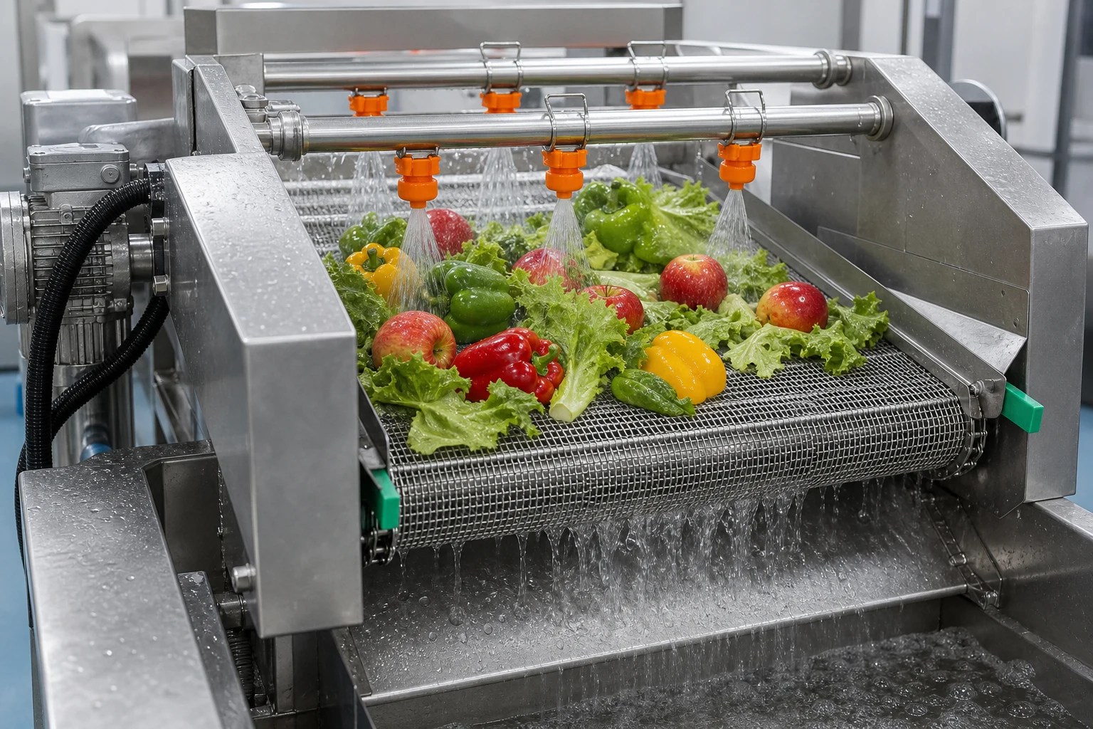Colombia 3m Fruit and Vegetable Bubble Washing Machine Project